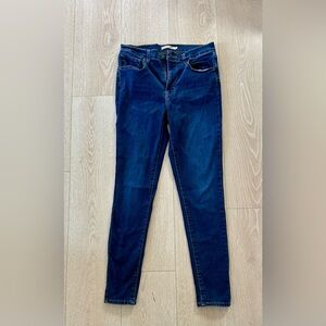 Signature by Levi Strauss Dark Blue Skinny Jeans